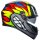 AGV K3 Integralhelm birdy 2.0 grau / gelb / rot XL