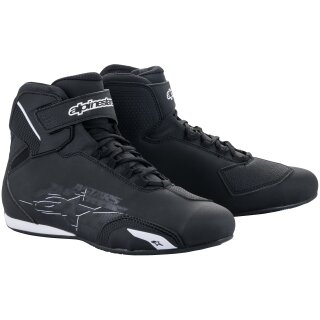 Alpinestars Sektor Motorradschuhe schwarz / weiß 42