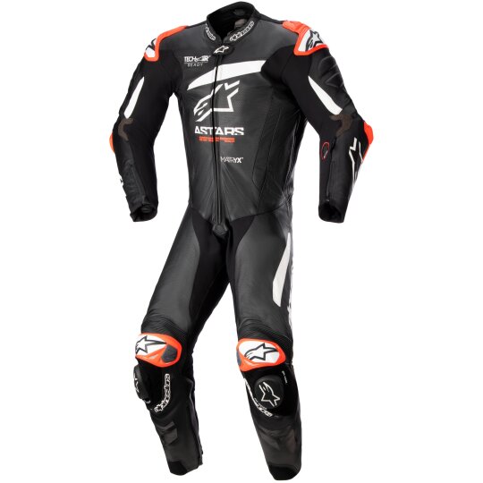 Alpinestars GP Plus v4 1pc. Combinaison en cuir Noir / Blanc