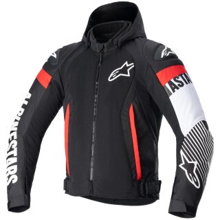 Alpinestars Zaca Air Jacke schwarz / weiss / rot-fluo S