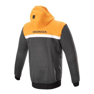 Alpinestars Honda Chrome Street Hoodie schwarz / melange / orange L