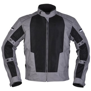 Modeka Veo Air Textiljacke schwarz/grau L