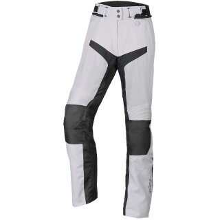 Pantaloni tessili Büse Santerno da donna grigio chiaro 42