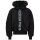 Alpha Industries Bomber Jacke 45P Hooded Custom schwarz / schwarz XL