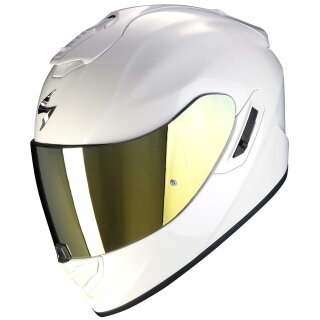 Scorpion Exo-1400 Evo II Air Solid Full Face Helmet Pearl...