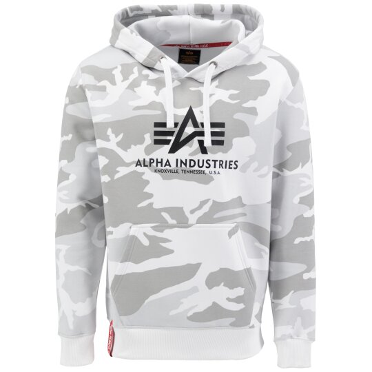 Alpha Industries Basic Hoody Camo white L