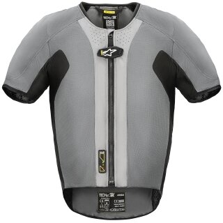 Alpinestars Tech-Air 5 System Airbag caleco gris oscuro / negro L