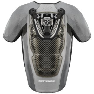 Alpinestars Tech-Air 5 System Airbag caleco gris oscuro / negro XL