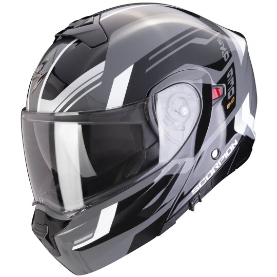 Scorpion Exo-930 Evo Sikon Flip-up Helmet Grey / Black / White