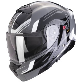 Scorpion Exo-930 Evo Sikon Flip-up Helmet Grey / Black /...
