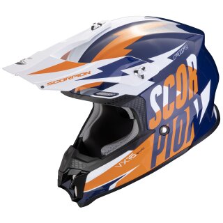 Scorpion VX-16 Evo Air Slanter Azul / Naranja