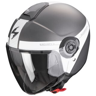 Scorpion Exo-City II Solid Casco jet Negro