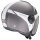 Scorpion Exo-City II Short Casco jet Mate-Plata / Blanco