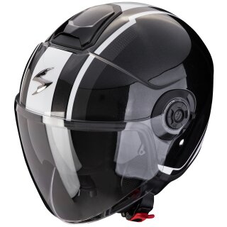 Scorpion Exo-City II Vel Jet Helmet Metal Black / White