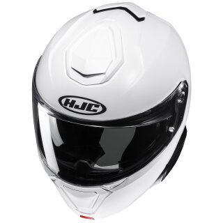 HJC i91 Solid blanc Casque modulable