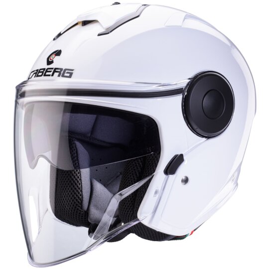 Caberg Soho Casco jet blanco metalizado