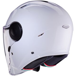 Caberg Soho Casco jet blanco metalizado