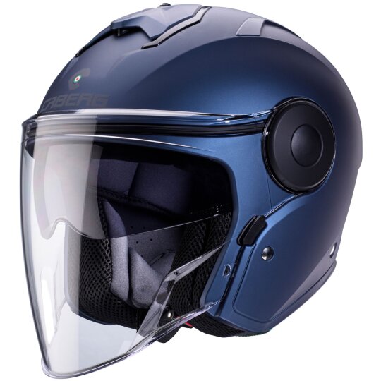 Caberg Soho Casque jet bleu mat