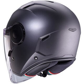 Caberg Soho Casco jet opaco-gun metallizzato