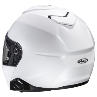 HJC i91 Solid weiß Klapphelm S