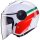 Caberg Soho Casque jet blanc métallique