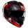 Casco integrale AGV K3 Striga nero / grigio / rosso