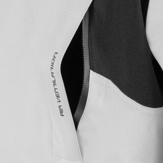 B&Uuml;SE Grado Textile Jacket light grey / black men