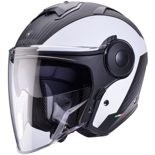 Caberg Soho Jet helmet Milano matt black / white M