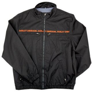 HD Profile Nylon &amp; Fleece Blouson