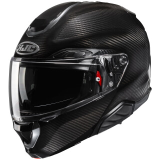 HJC RPHA 91 Carbon Solid Schwarz Klapphelm XXL