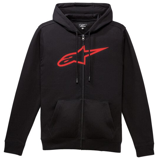 Alpinestars Ageless II Zip Hoodie nero / rosso