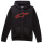 Alpinestars Ageless II Zip Hoodie schwarz / rot M