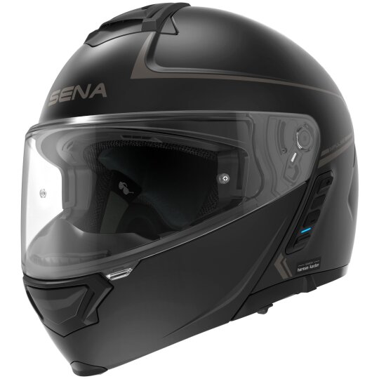 Sena Impulse Casco modular negro mate (ECE 22.06) M