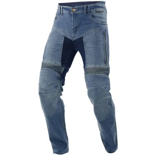 Trilobite Parado Motorrad-Jeans Monolayer Herren blau slim fit 30/32