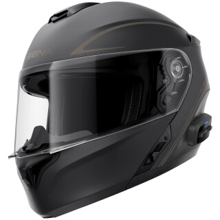 Sena OutRush R flip-up helmet matt-black (ECE 22.06) M