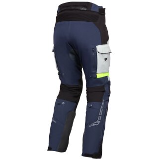 Modeka Motorradhose Panamericana II blau / hellgrau 4XL