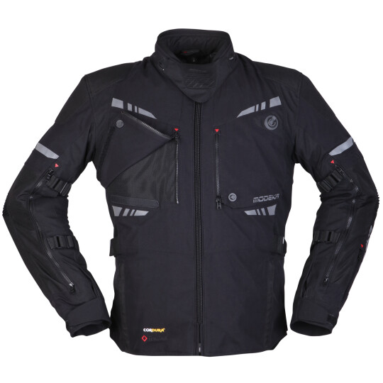 Modeka Taran Motorradjacke schwarz 6XL