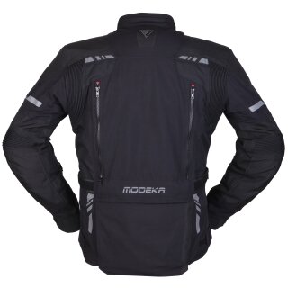 Modeka Taran Motorradjacke schwarz 6XL