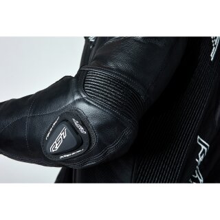 Mono de cuero RST V4.1 EVO Airbag Negro / Negro