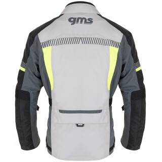 gms Everest 3in1 Tourjacke grau / schwarz / gelb Herren 2XL