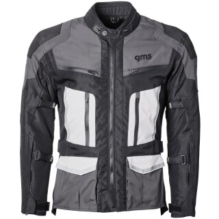 gms Tigris WP Textiljacke schwarz / anthrazit / weiss Herren M