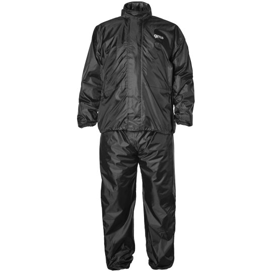 gms set de pluie veste et pantalon noir M