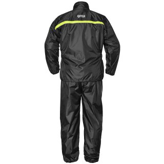 gms set de pluie veste et pantalon noir M