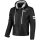 Rusty Stitches Jari Hooded V2 Leather Jacket Black / White