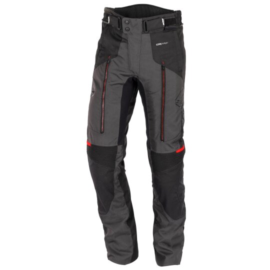 Büse Monterey Pantaloni in tessuto nero / antracite uomo 52