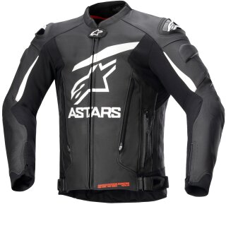 Alpinestars Mens GP Plus V4 Leather Jacket black / white