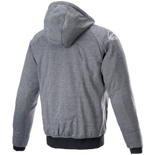 Alpinestars Chrome Ignition Hoodie grigio scuro / bianco L