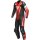 Dainese Misano 3 D-AIR® 1 tlg. Perf. Lederkombi schwarz / rot / fluo-rot 50