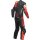 Dainese Misano 3 D-AIR® 1 tlg. Perf. Lederkombi schwarz / rot / fluo-rot 50