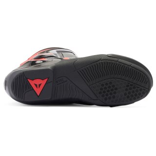 Dainese Nexus 2 Botas moto hombre negro / rojo / iron-gate 43